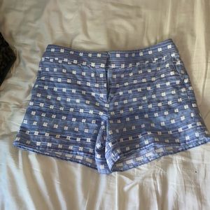 Ann Taylor pattern fabric shorts size 8